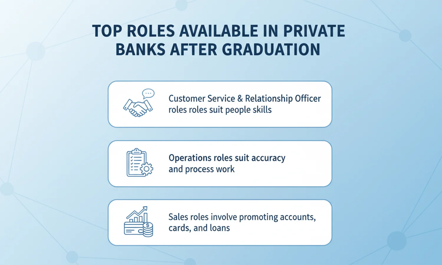 private bank jobs after graduation