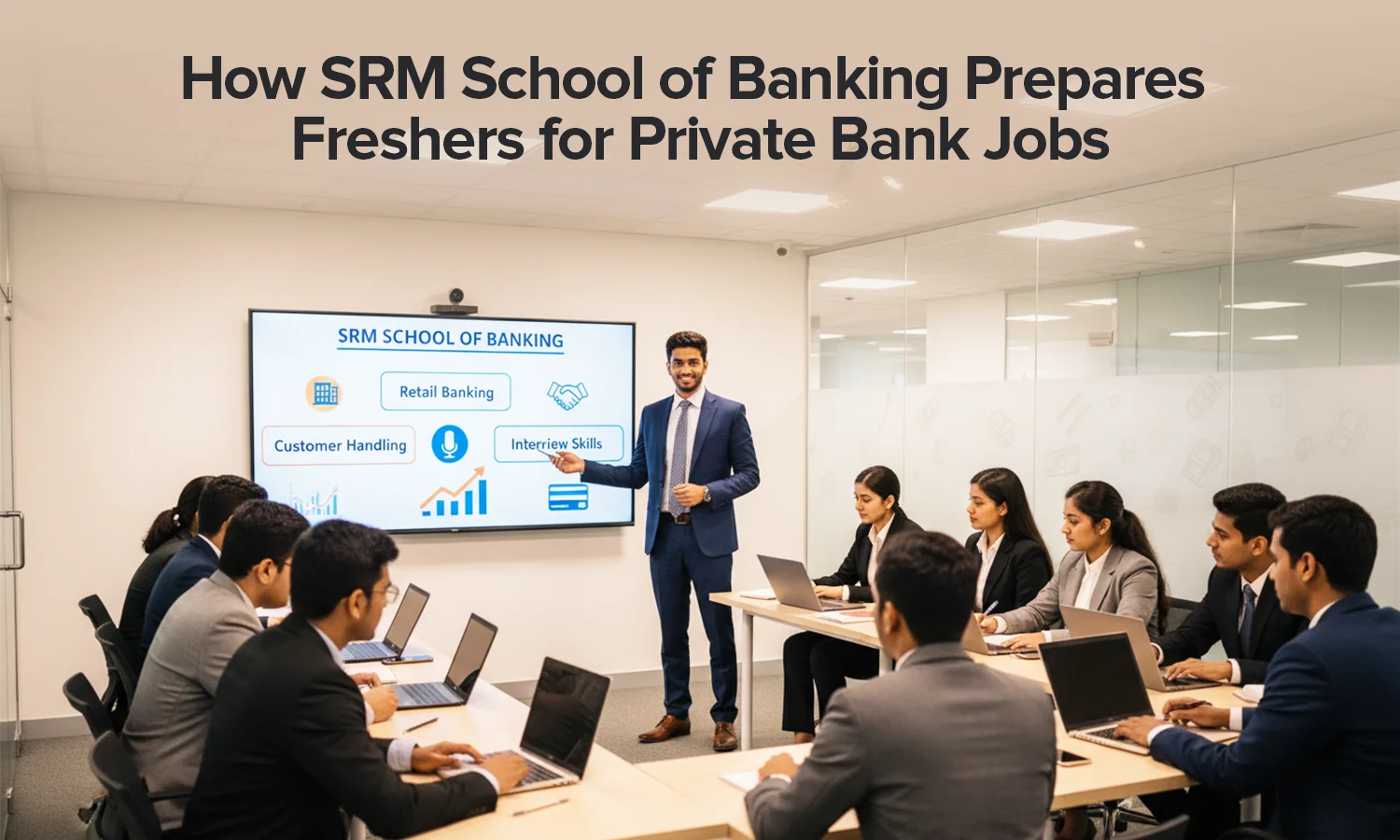 SRM School of Banking training