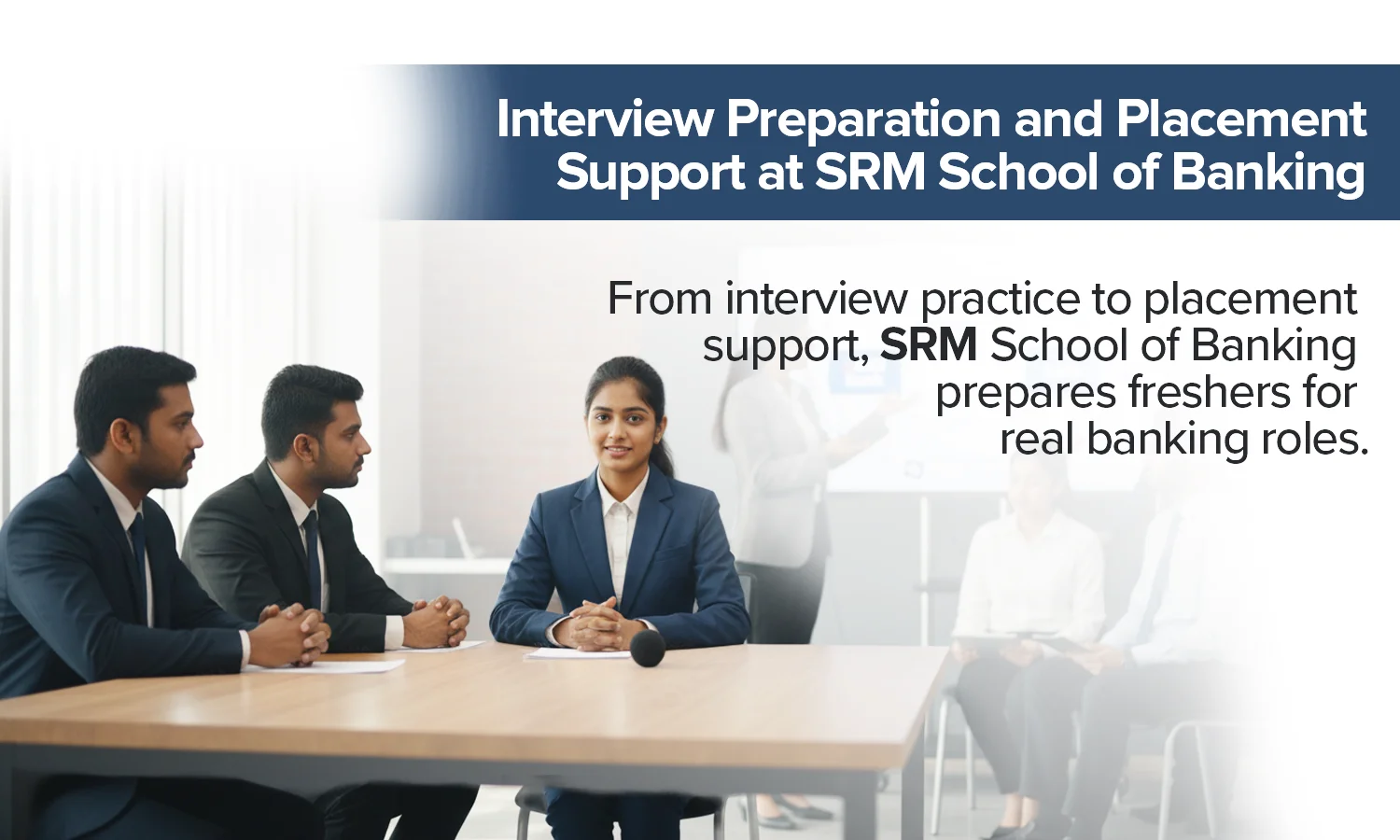 SRM School of Banking training
