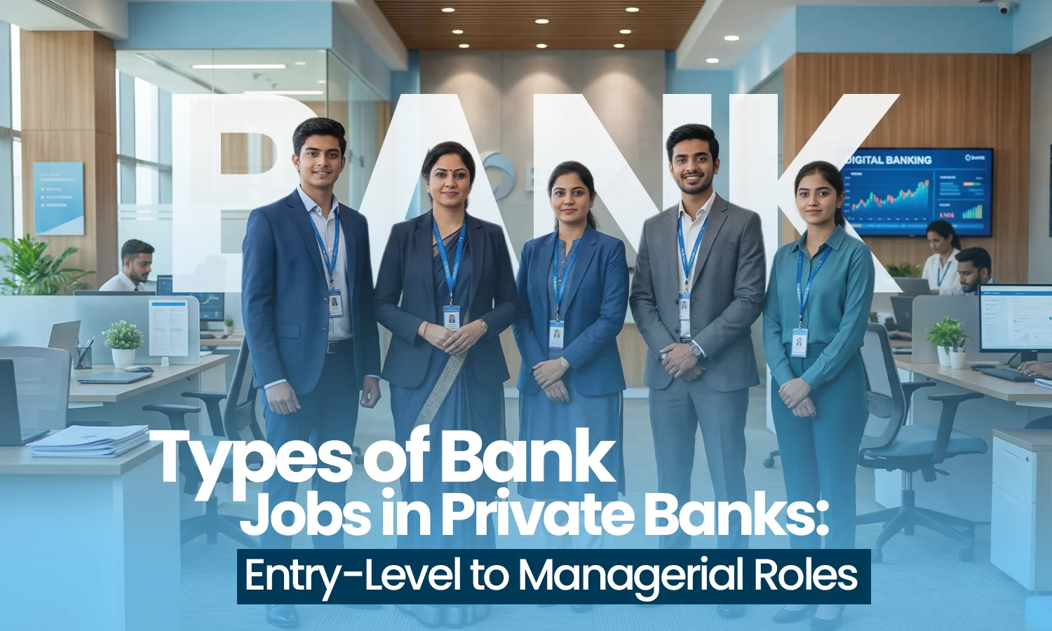 types of bank jobs