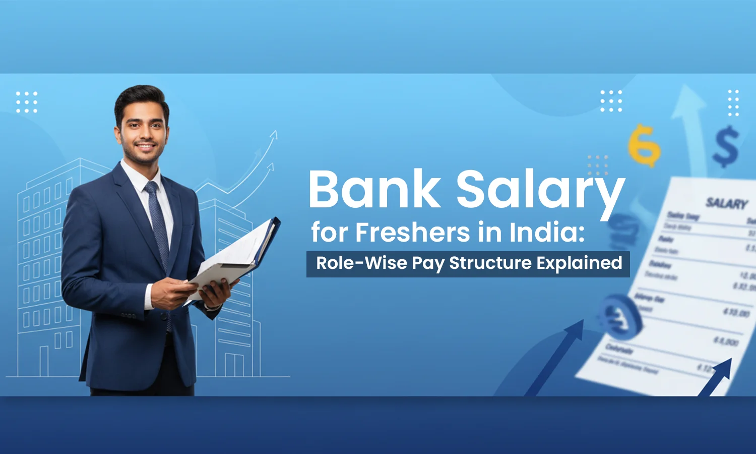 bank salary for freshers