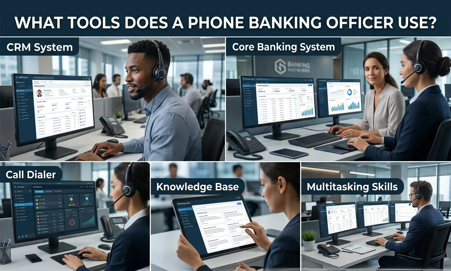 Roles of a Phone Banking Officer