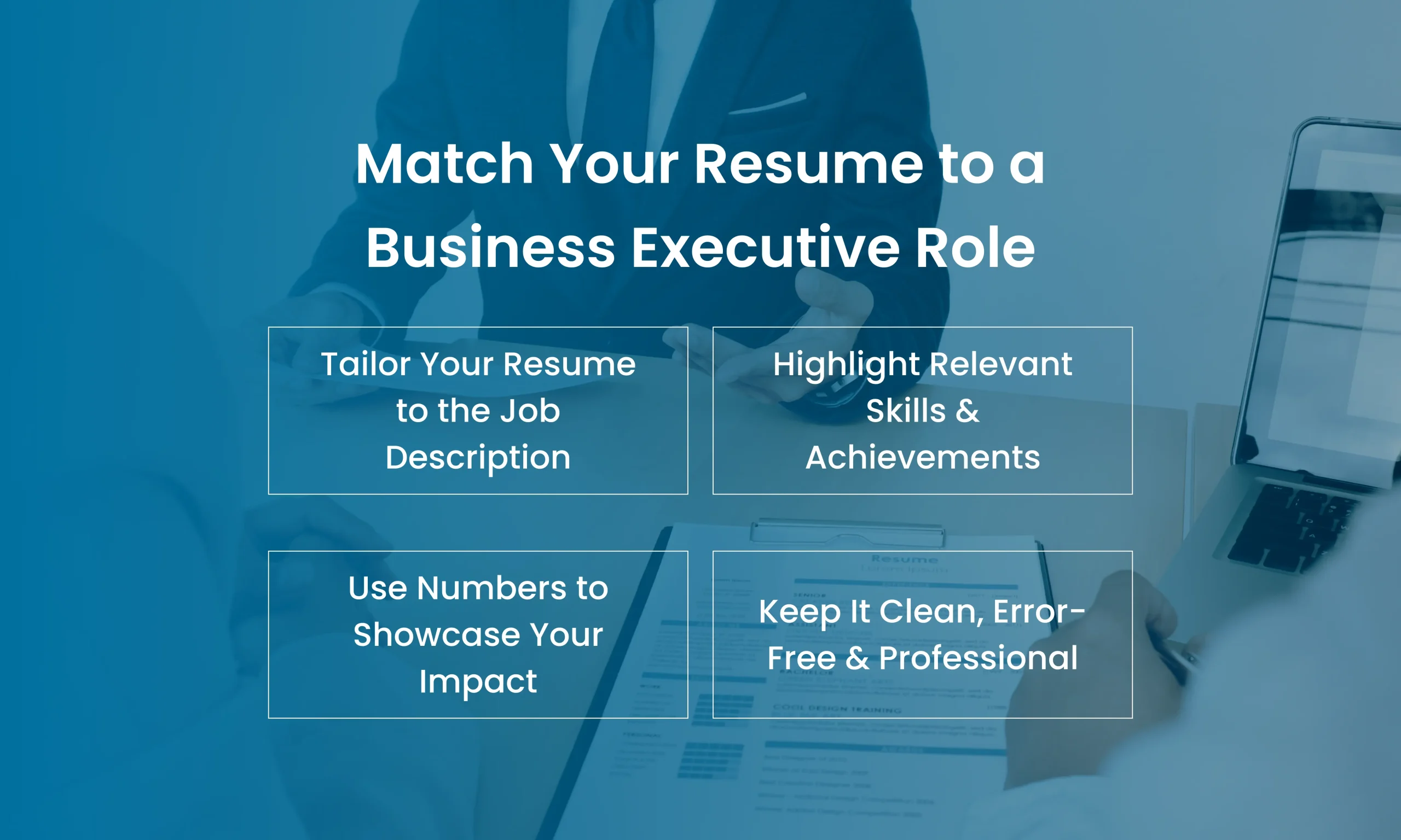 business executive resume