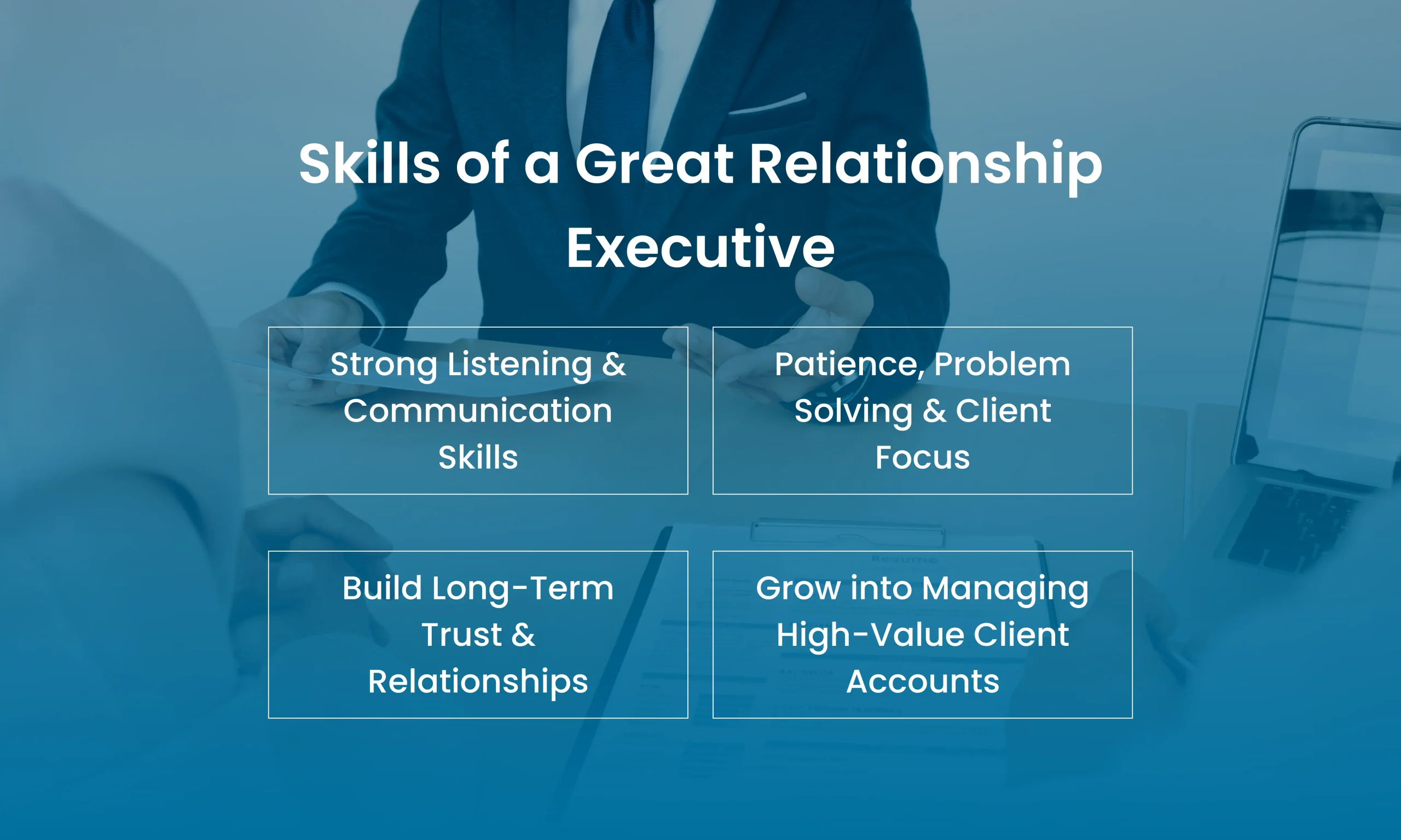 business relationship executive