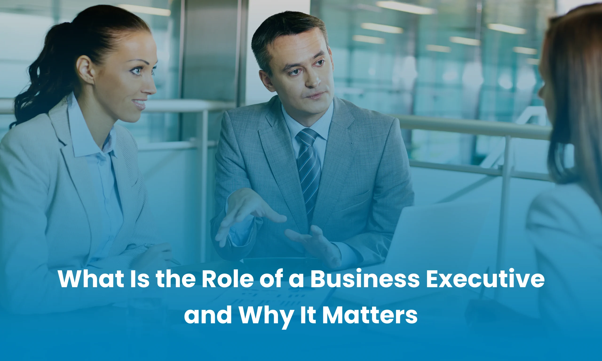 role of business executive