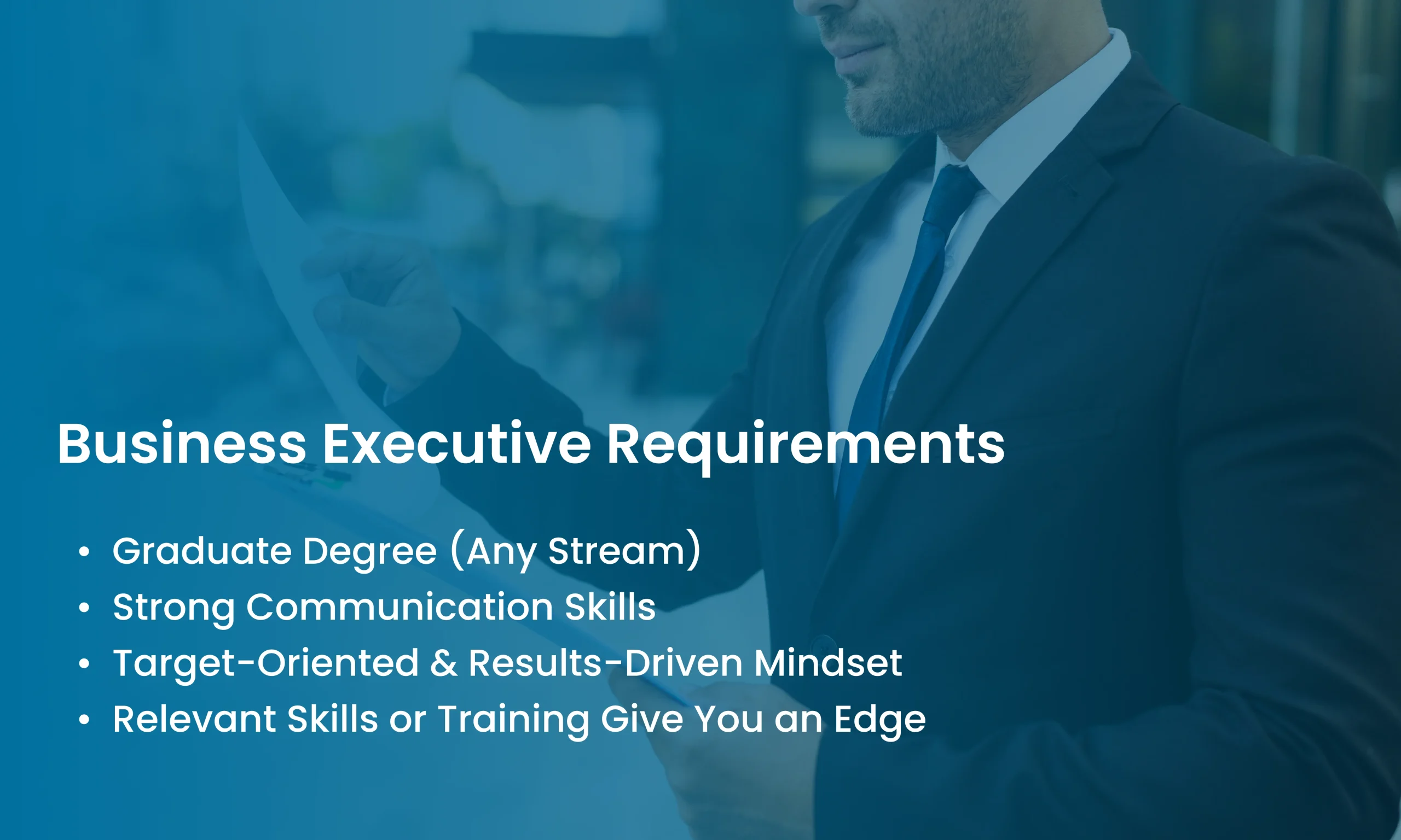 role of business executive